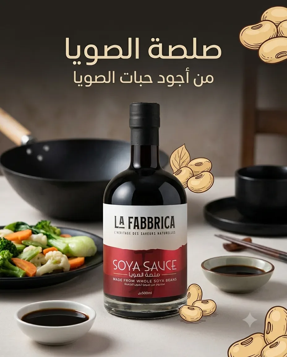 صلصة الصويا 500مل