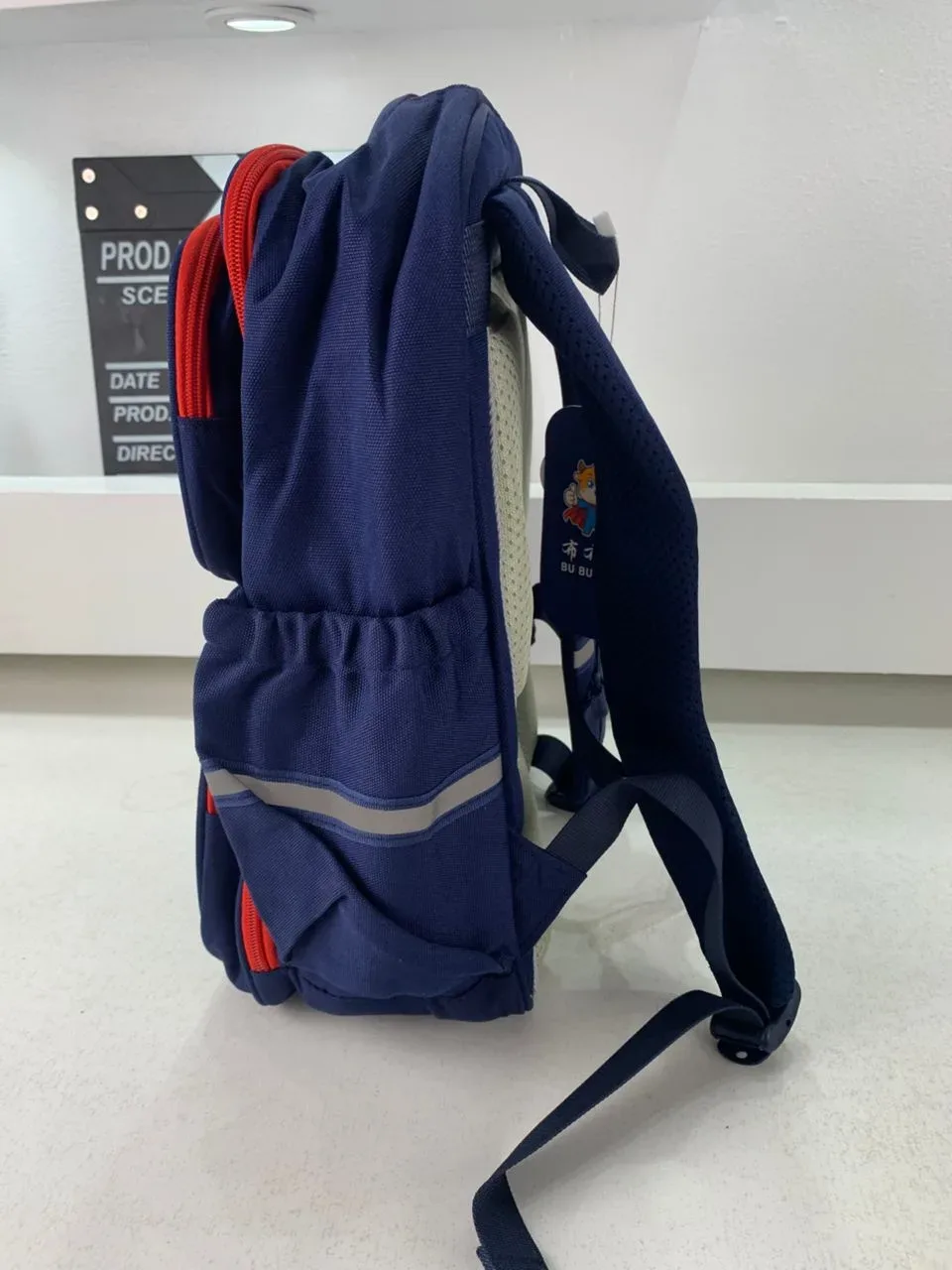 Sac à Dos Scolaire Orthopédique pour Enfants Xiao Wang Ya Bleu et Vert – محفظة مدرسية للأطفال أزرق وأخضر