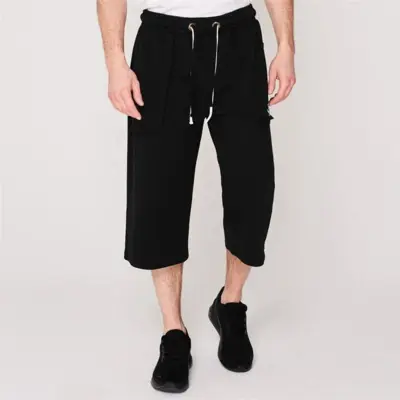Pantacourt Coton Lonsdal Noir