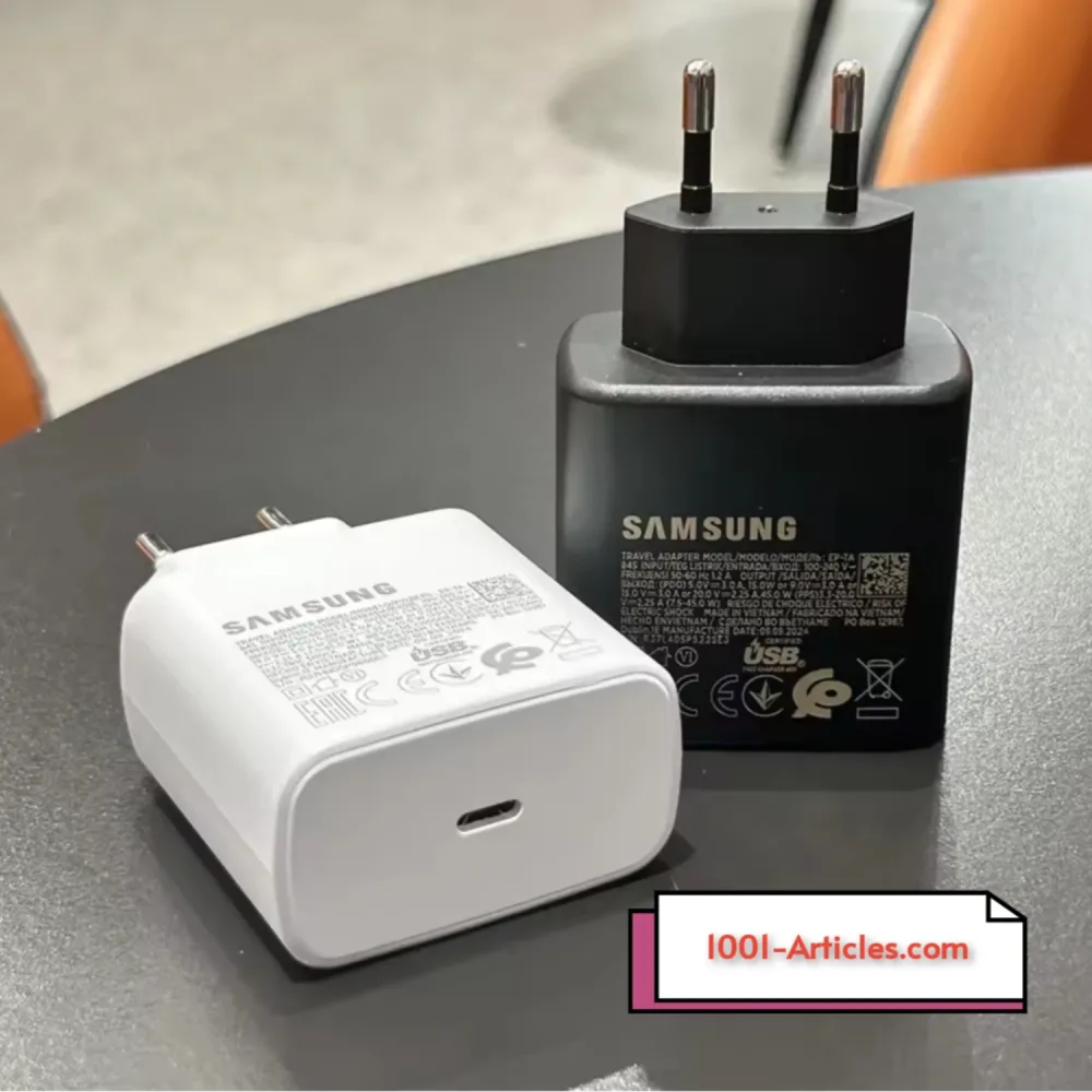 Chargeur Original Super Rapide PD45W 5A - Samsung - Cable - GaN C