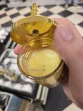 Bougie parfumée à motifs ethniques, coffret cadeau avec finition dorée