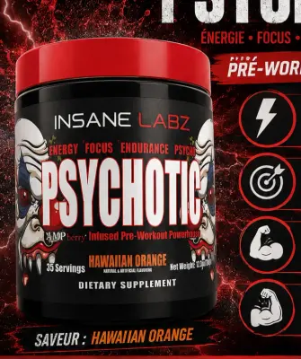 Psychotic - Preworkout Black
