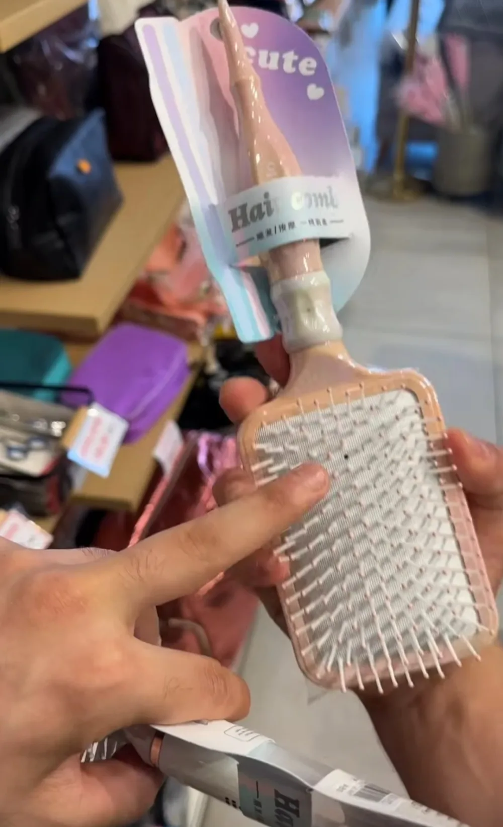Brosse a cheveau haute qualité