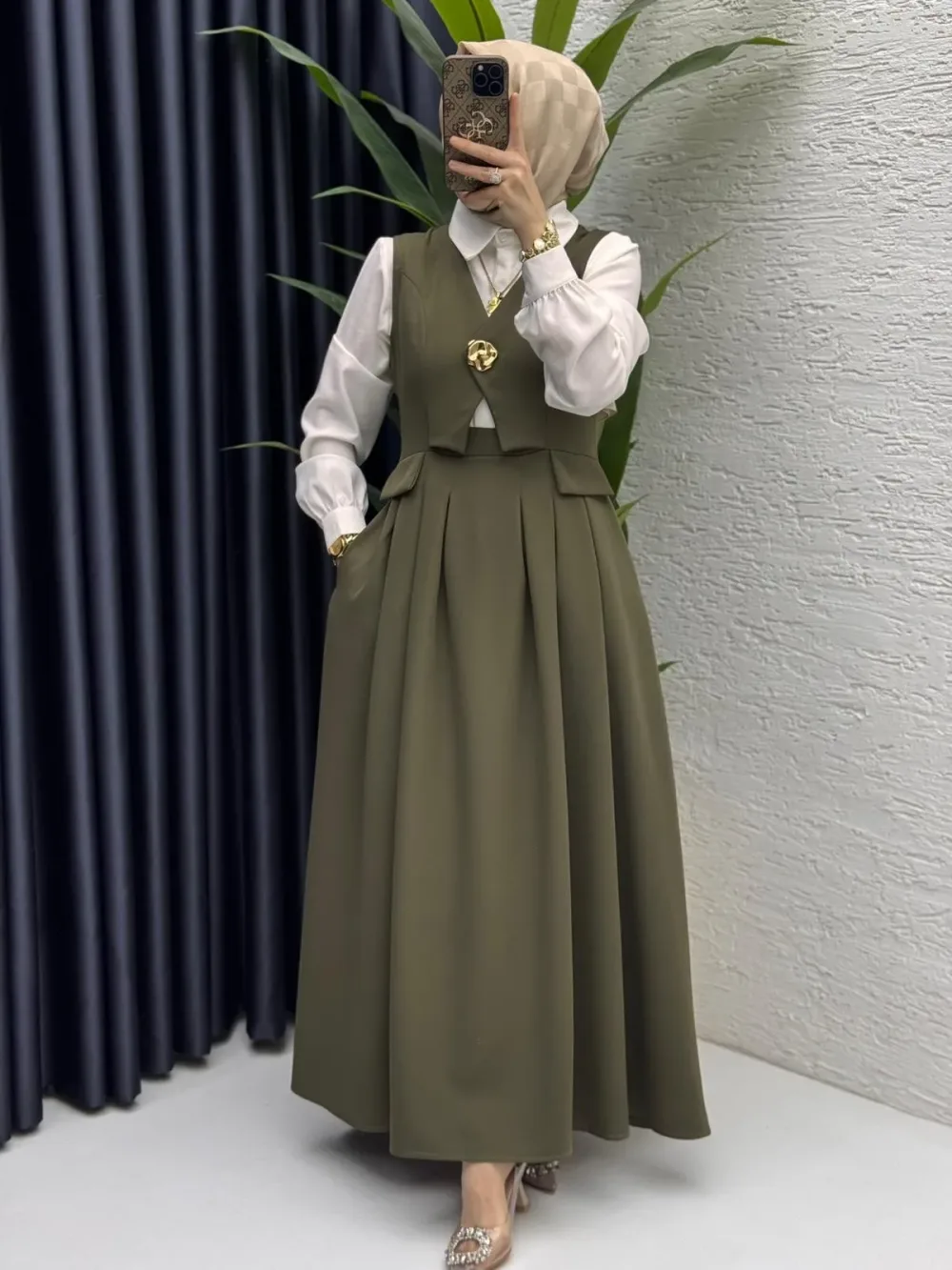 Ensemble robe chemise