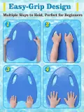 Planche de Natation Kickboard pour Enfants avec Trous de Poignée Ergonomiques - لوح السباحة الإسفنجي للأطفال بمقابض مطورة