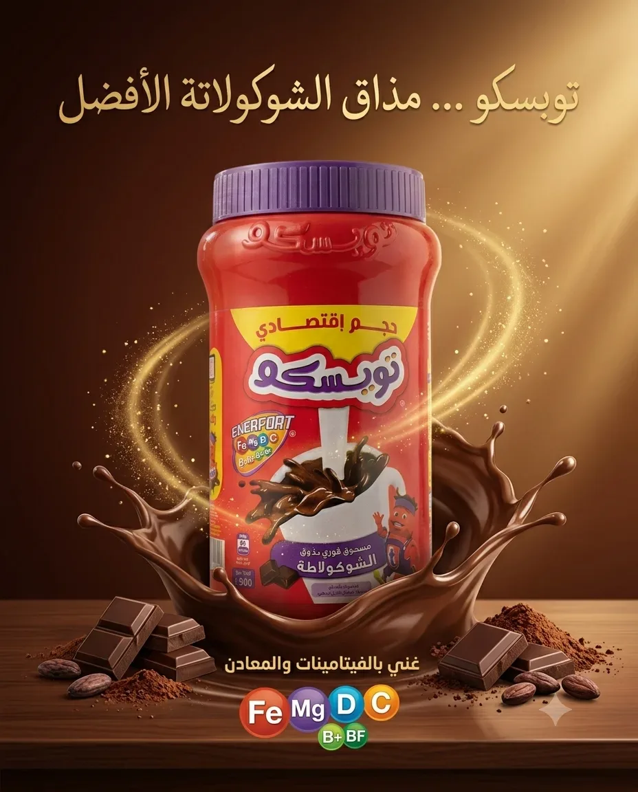 تويسكو مسحوق شوكولاتة فوري 900غ