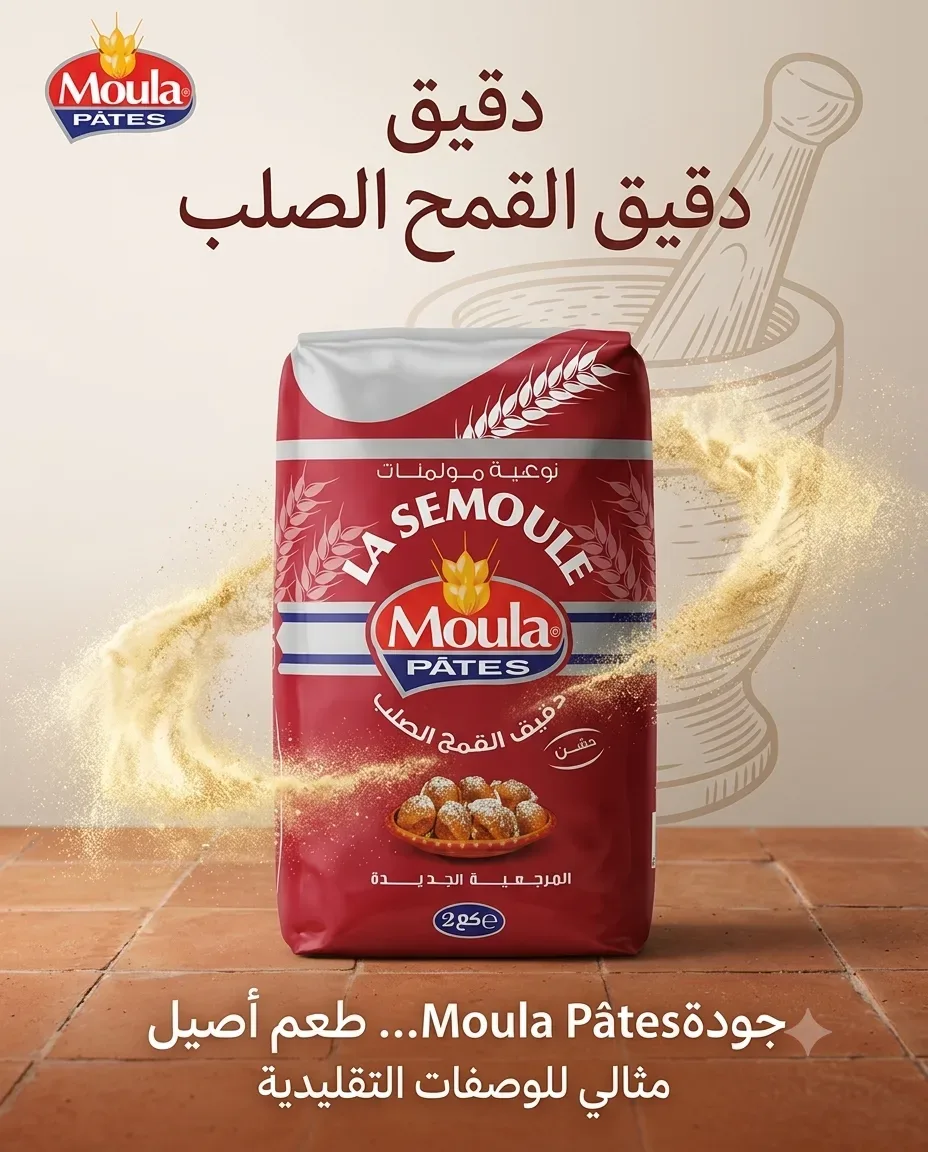 Moula سميد خشن 2كغ