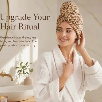 Serviette pour cheveux