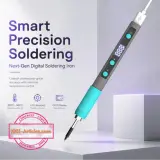 Fer à souder électrique portable, écran LED, Température réglable, USB Type C.