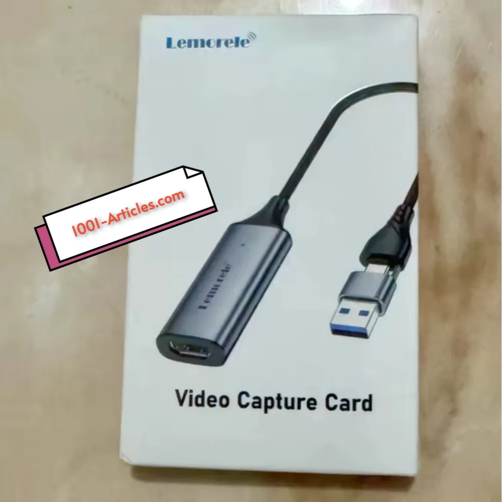 Carte d'acquisition vidéo HDMI vers USB / USB Type C à 1080p