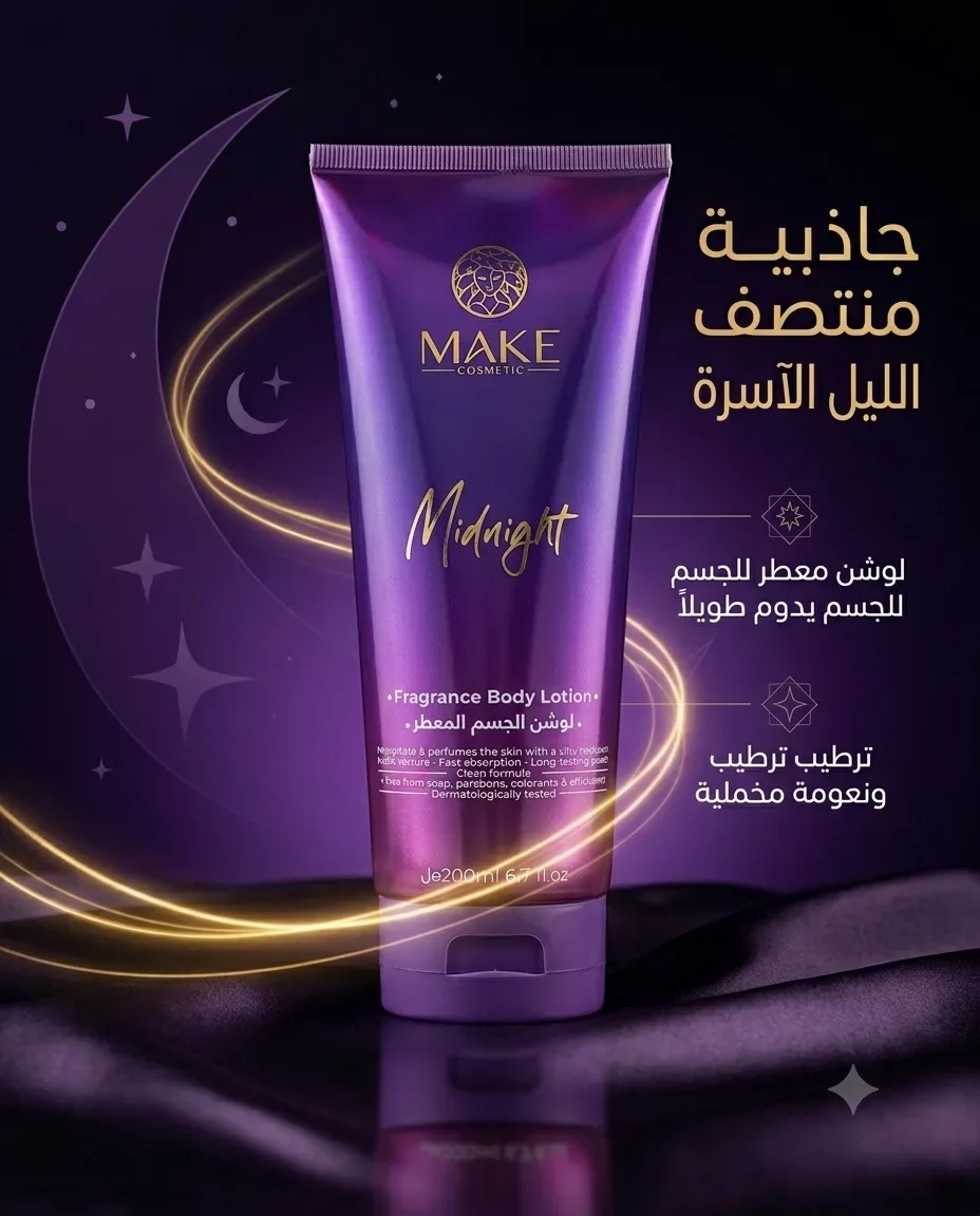 Make لوشن الجسم المعطر midnight 200ml