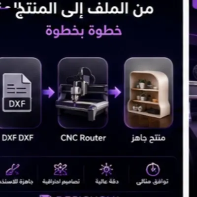 مكتبة Designova – ملفات CNC جاهزة للقص