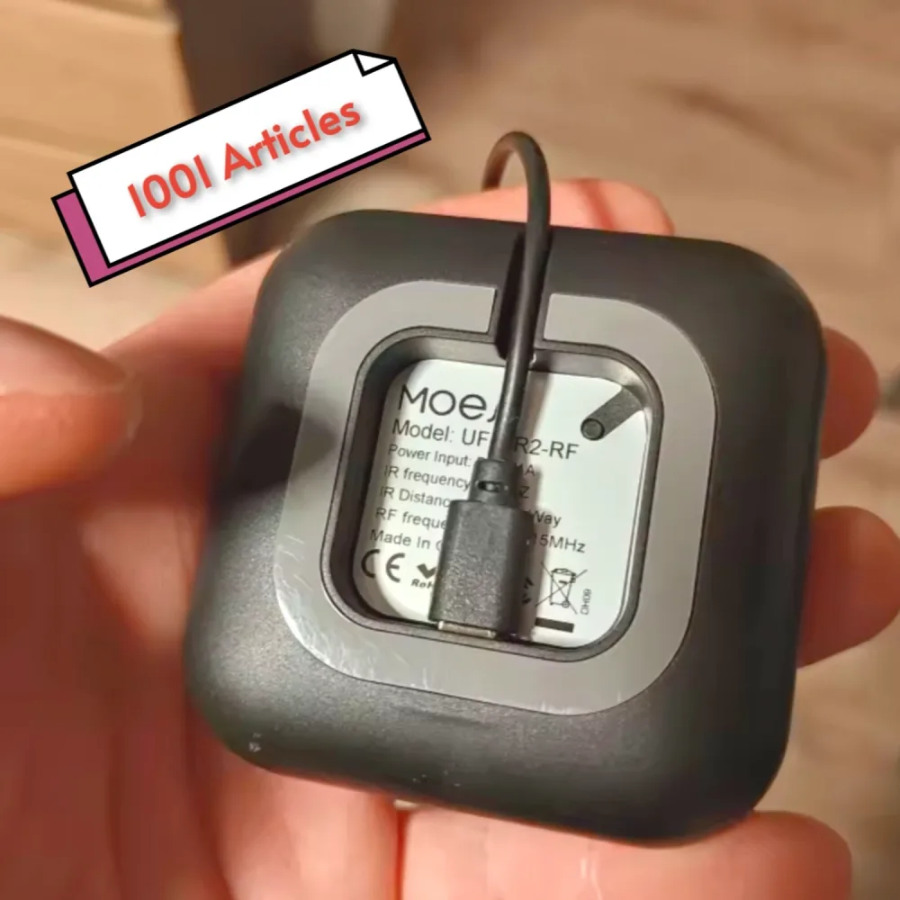 MOES IR et RF WIFI Smart Remote Controller, Télécommande Universelle Tuya Smart.