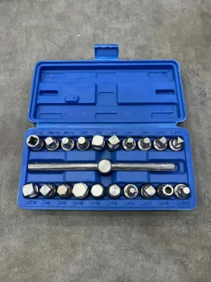 3/8" CAISSE CLE VIDANGE 21PCS