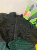 Ensembles d'entraînement pour femmes - Tenue de gymnastique sans couture à 2 pièces Vert