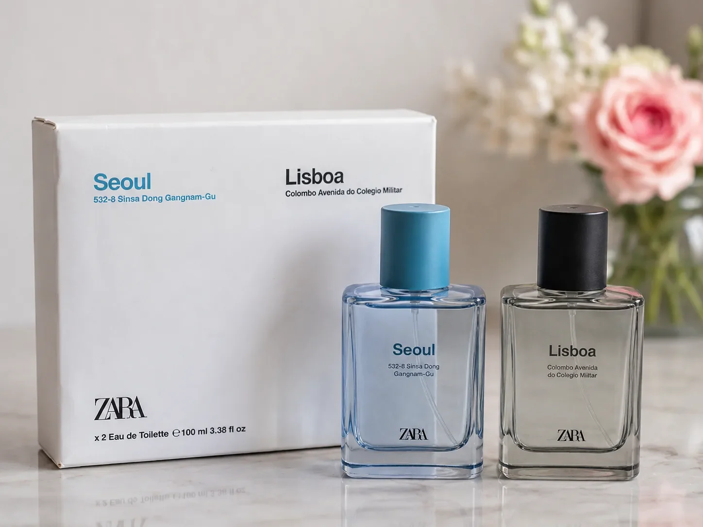 العطر الرجالي ZARA Seoul&Lisboa
