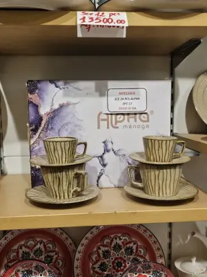 ☕ SERVICE À CAFÉ 12 PIÈCES