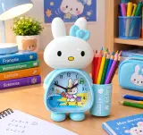 Réveil avec porte stylo pour enfant