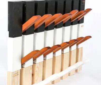 Porte manteau piano