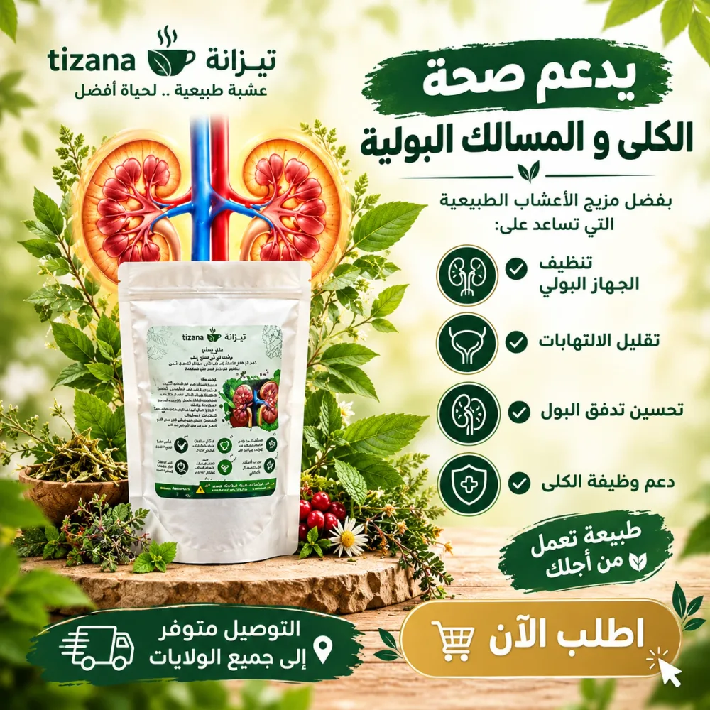 أعشاب المسالك البولية والكلى – خلطة طبيعية لدعم الجهاز البولي