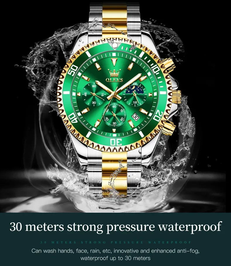 Nouvelle montre Quartz Olevs Original