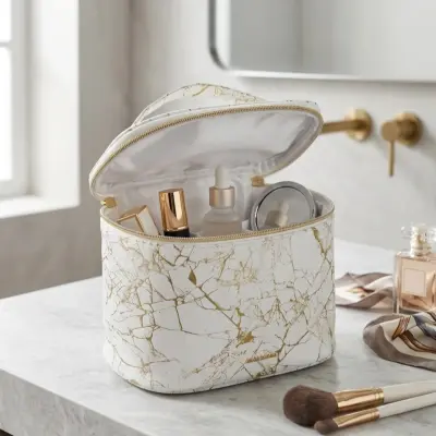 Pochette marbré
