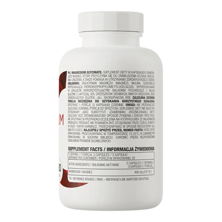Glycinate de magnésium 90 gélules
