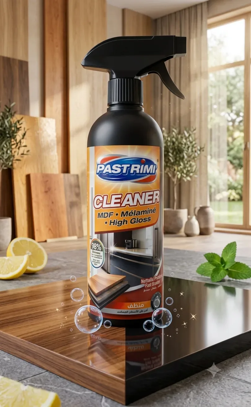 🪵🌟 PASTRIMI MDF & Mélamin Cleaner – منظف MDF والميلامين