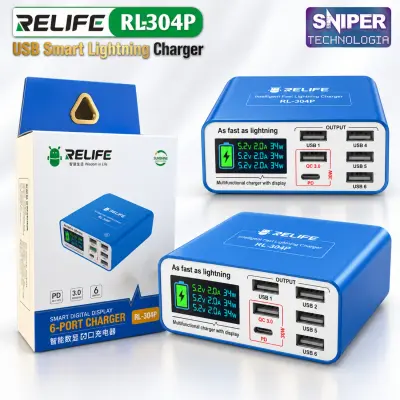 Smart Lightning Charger  RELIFE RL-304P