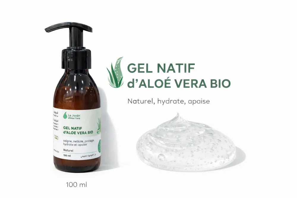 Gel natif d'Aloë Vera 100ml