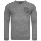 Pull BORIS BECKER  en Laine Gris