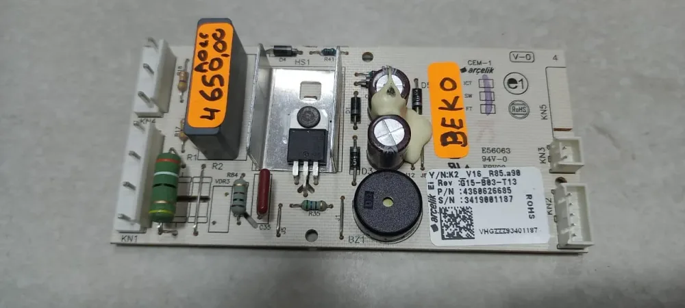 Carte mère frigo Beko