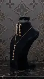 ENSEMBLE VAN CLEEF  2 PIECES EN ACIER INOXYDABLE