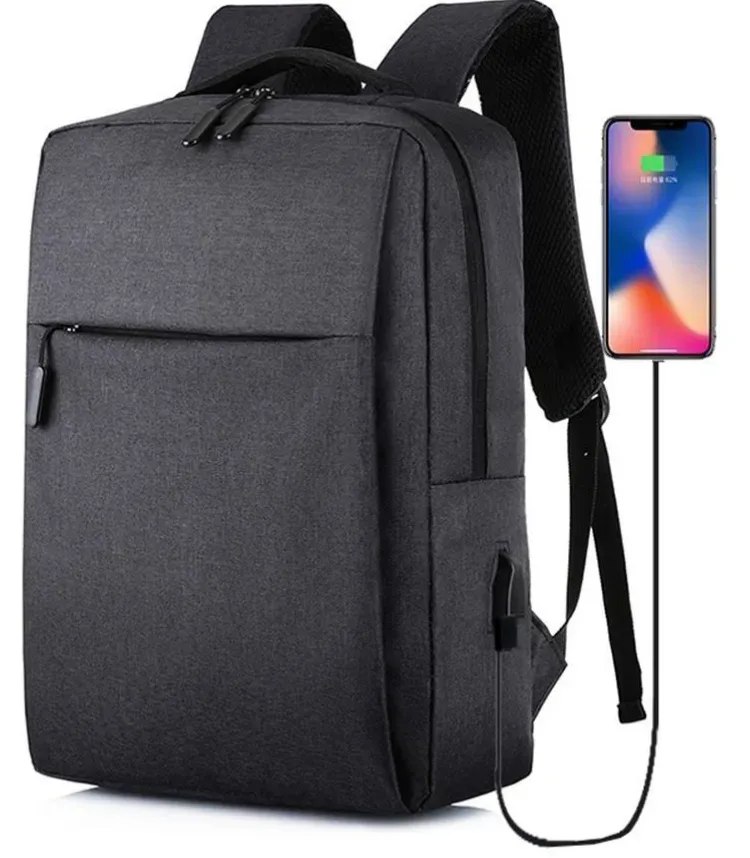🎒 حقيبة ظهر للابتوب مع منفذ USB للشحن
