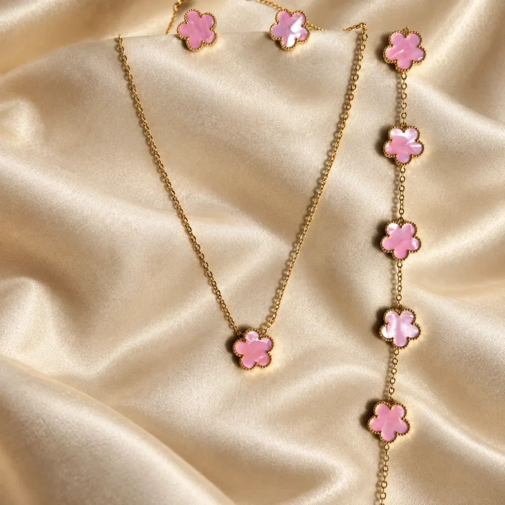 Parure florale élégance