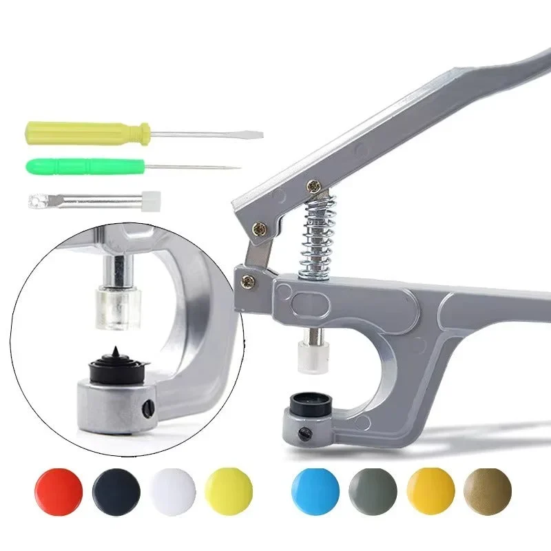 Pince Bouton Pression Plastique