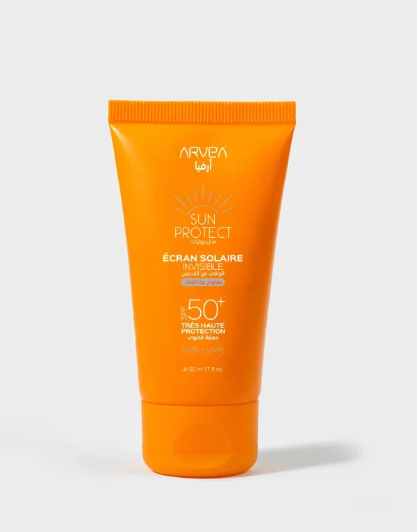 ÉCRAN SOLAIRE CREME INVISIBLE SPF 50 + SUN PROTECT (ِكريمي)