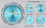 Nouvelle montre homme Quartz Olevs Original