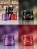 قناع  الشعر "Viola" من "Unibelle" اسود.