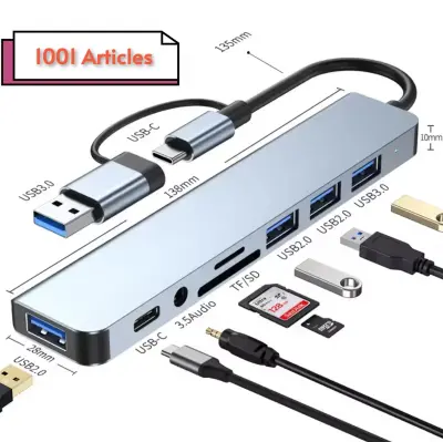 Adaptateur multi-ports / Station d'accueil HUB USB