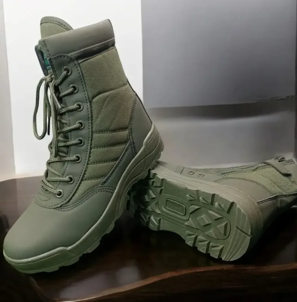Godasse magnum Noir / vert militaire