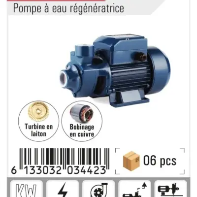 Pompe à eau régénératrice