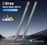 GOOJODOQ GD 14 Stylet Tactile Ipad - Bluetooth - Apple Pencil 2 - Ipad Find My
