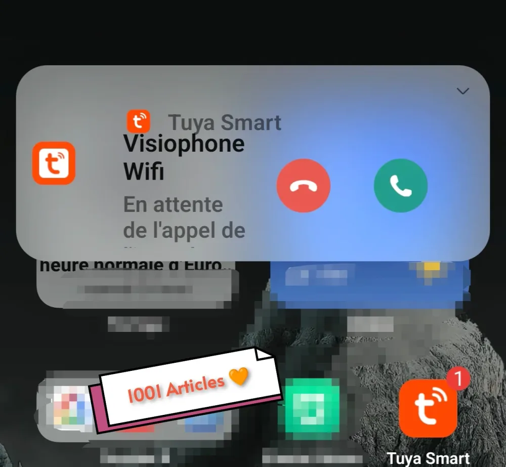 LSC DOORBELL - Tuya Smart Wi-Fi, Sonnette video et caméra sans fil, Interphone