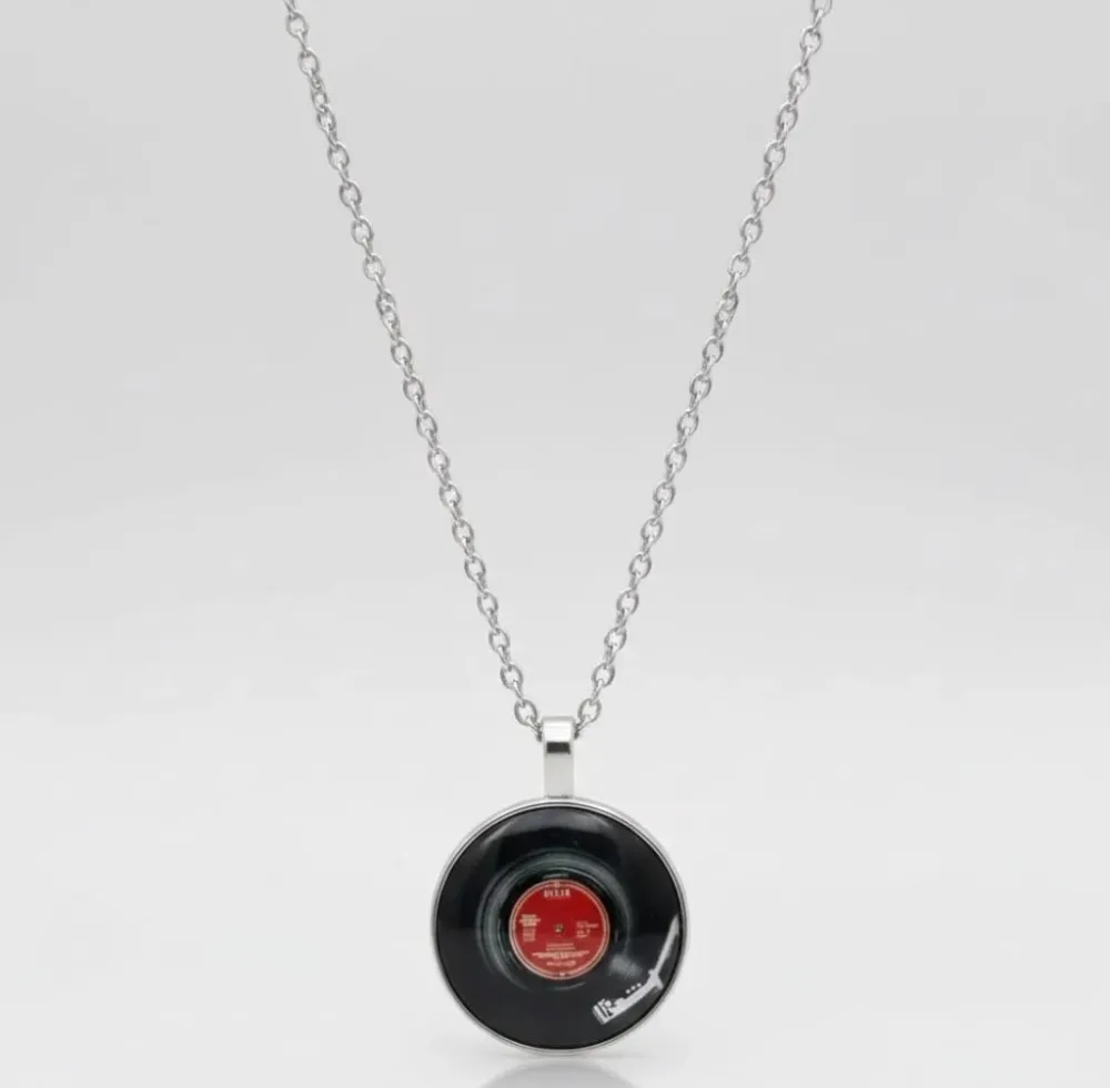 vinyl necklace