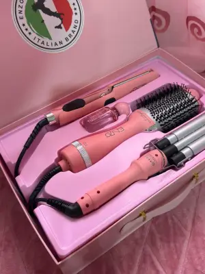 مجموعة ENZO & LAVERNE Complete Hair Gift Pack 4 في 1 – موديل EN-5611