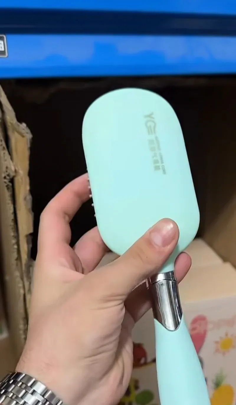 Brosse à Cheveux Coussin d'Air - Menthe Pastel