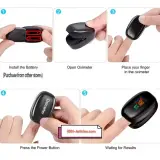 Pack Thermomètre Numérique IR Sans Contact + Mini Oxymètre
