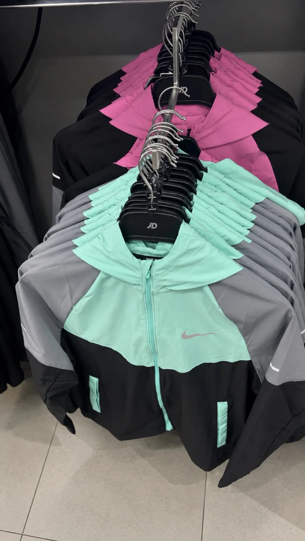 Vest nike miler BLEU
