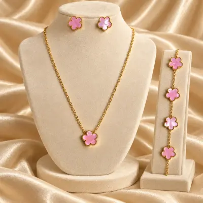 Parure florale élégance